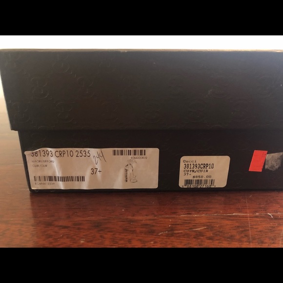 Gucci Leather Maori Lifford 37.5 - Picture 6 of 7